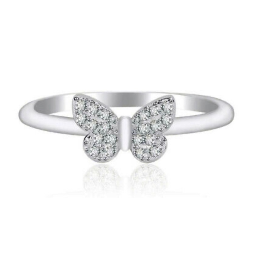 New 925 sterling silver butterfly 🦋 ring - Picture 2 of 7